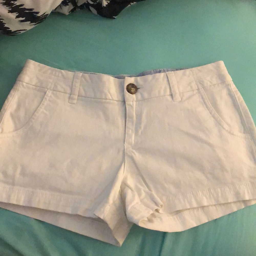 White shorts